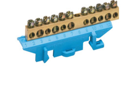 Listwa przyłączeniowa z cokołem neutralna 5x16 + 6x10 mm2 KM11N HAGER