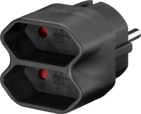 Adapter gniazda - Wersja kolorystyczna Czarny
