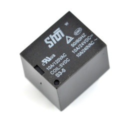 Przekaźnik S3-5 - cewka 5V, styki 10A/240VAC