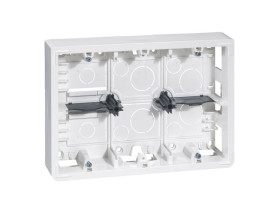 MOSAIC Puszka natynkowa 2x6 lub 2x8 lub 2x3x2 modułów o głębokości 46 mm 080276 LEGRAND