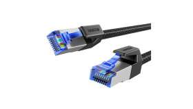 Kabel Ugreen Nw153 Ethernet Rj45 Cat8 Miedziany Rdzeń 1.5M - Czarny