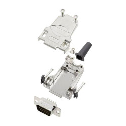 Encitech 6355-0063-02 DTZF15-HDP26-K D-Sub Pin Strip set 180&#xB0; 26 pins