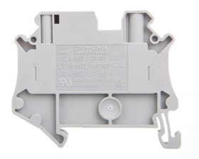 Złączka szynowa 2-przewodowa rozłączna 0,14-6mm2 szara UT 4-TG-P/P 3046168 /50szt./