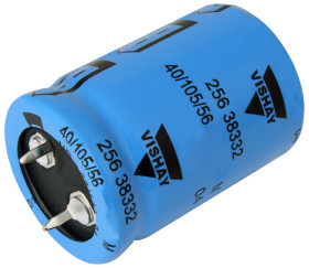 Kondensator 3300μF 35V dc Zatrzaskowy Vishay roztaw: 10mm 23 (Dia.) x 27mm