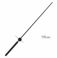 UM213.115C Wskazówka sekundowa, czarna o długości d=115mm