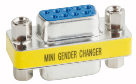 Adapter D-sub z typu D-Sub z 9 stykami na rodzaj Męski z rodzaju Męski na typ D-Sub z 9 stykami