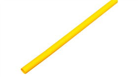 Rura Termokurczliwa Cienkościenna, Odcinki 1M, Cr 2,4/1,2 Żółta, 427515 /100...
