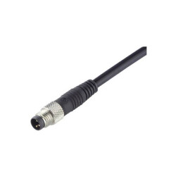 Binder 79-3381-52-04 Male 4 Pin Moulded Terminal 4-x .25mm2-PUR 2m Cable