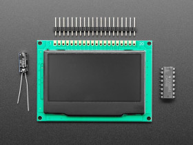 Adafruit Monochrome 2.42" 128x64 OLED Graphic Display Module Kit