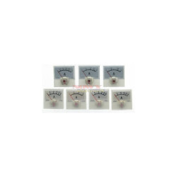 Miernik analog.amper.kwadr. 30A mini z bocznikiem