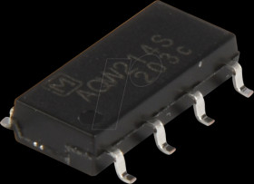 AQW214S MOSFET-Fotorel, 1,5kV, 400V, 0,08A, SOP8