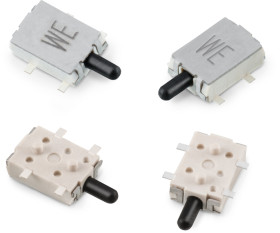 Przełącznik detekcyjny, typ: Przycisk, SPST, 100mA, montaż: Montaż powierzchniowy