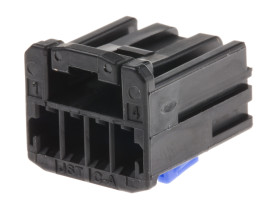 Złącze samochodowe 4-pinowe JST -rzędowe Żeński 5A HCH Montaż powierzchniowy Połączenie zagniatane