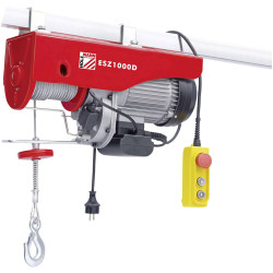 Holzmann Machine ESZ1000D_230V Electric Block and Tackle 1000kg Load