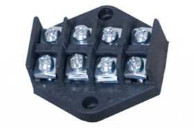 Listwa zaciskowa rozgałęźna 4x4mm2 romb /50szt/ 68524