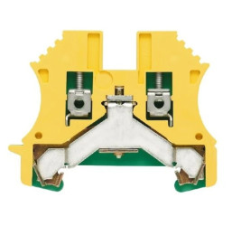 Złączka szynowa ochronna 2,5mm2 żółto-zielona WPE 2.5 1010000000