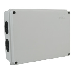 Puszka natynkowa z dławikami wym/wew 190x145x70 10membran IP66 M-L 009.PG