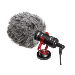 Mikrofon pojemnościowy BY-MM1 "BOYA AUDIO" do aparatów, smartfonów