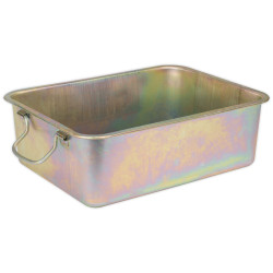Sealey DRPM3 Metal Drain Pan 16ltr