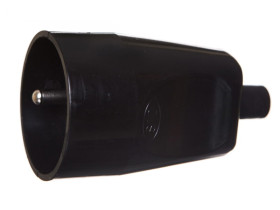 Gniazdo GP-16A 2P+Z Czarne 921807 ELEKTROMET