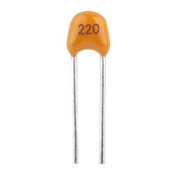 Suntan TS170R2A220JSBNA0R 22pF 5% 100V NPO P:2.54mm Radial Ceramic Capacitor