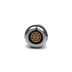 Złącze wielostykowe przemysłowe 10-pinowe M15, panelowe Gniazdo RS PRO