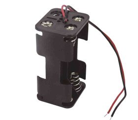 Uchwyt do baterii, x 4, maks. Ø 14.5mm, Smycz przewodu