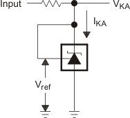 All-capacitor stable precision programmable reference with RKA pin layout