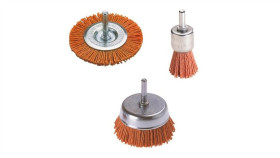 Zestaw Szczotek Drucianych Drut Pokryty Nylonem, 3Szt.