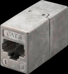 93963 RJ45 Modular coupler, CAT 6