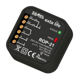 Exta Life - Radiowy odbiornik puszkowy 1-kanałowy 230V - ROP-21