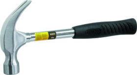 MŁOTEK Z WYCIĄGACZEM DO GWOŹDZI, TRZONEK METAL MN-32-021 /6szt./