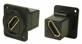 Złacze HDMI PCB Proste Żeńskie do żeńskiego 2-pinowe RS PRO