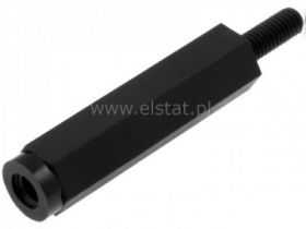 KDA6M3X50 tulejka dystansowa czarna 110stC