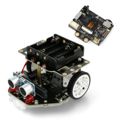 DFRobot micro: Maqueen Plus V2 z HuskyLens - zaawansowana platforma robota edukacyjnego - DFRobot MBT0021-EN-1