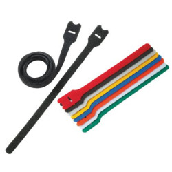Cable tie, releasable, PA, (L x W) 203.2 x 25.4 mm, bundle-Ø 6.4 to 48.5 mm, black, -18 to 104 °C, HLT2I-X0