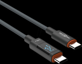 1700-0176 Data/charging cable USB C connector, 140 W, 1.2 m