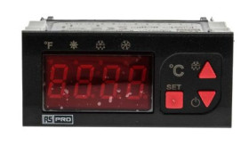 Regulator temperatury wł./wył. 1-wyjściowy-wyjściowy, Uz 24 V AC/DC, 77 x 35mm