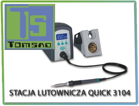 Quick 3104 LCD Digital Soldering Station 70W