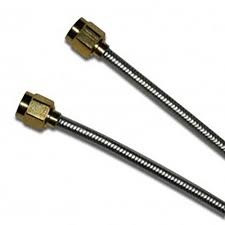 Coaxial cable, SMA plug (straight) to SMA plug (straight), 50 Ω, 0.141&quot; CONFORMABLE, 153 mm, 135103-R2-06.00