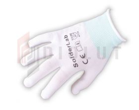 Rękawiczki ochronne ESD rozmiar M poliester serwisowe do elektroniki