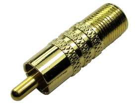 Adapter koncentryczny Typ F RCA Rodzaj A Female Rodzaj B Męski