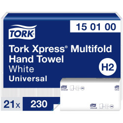 Tork 150100 Xpress Paper Towels 21 Pieces White Economical Universal Quality