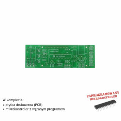 Zaawansowany termostat -55°C do +125°C - PCB i mikroprocesor do projektu AVT 5354