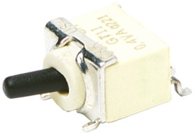 Przełącznik Wł.-(wł.) SPDT C & K Płytka drukowana długość przełącznika 3.81mm