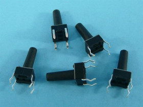 TACT SWITCH 6x6mm h=13,5mm