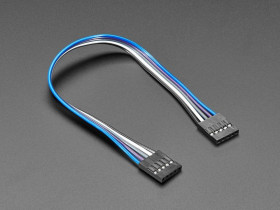 Adafruit 2.54mm 0.1" Pitch 5-pin Jumper Cable - 20cm long