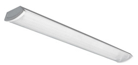 Oprawa nasufitowa kloszowa ZEFIR 2x36 klosz przezroczysty, pod 2 świetlówki LED G13 T8 1200mm IP40 ABS/PC LD-OZE236-00