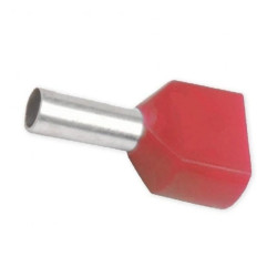 Tulejka kablowa izolacyjna podwójna 2x10 mm² 100 sztuk