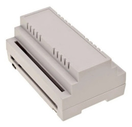 Obudowa DIN, 138.8 x 88.8 x 62.8mm, materiał: ABS, kolor: Jasnoszary, RS PRO